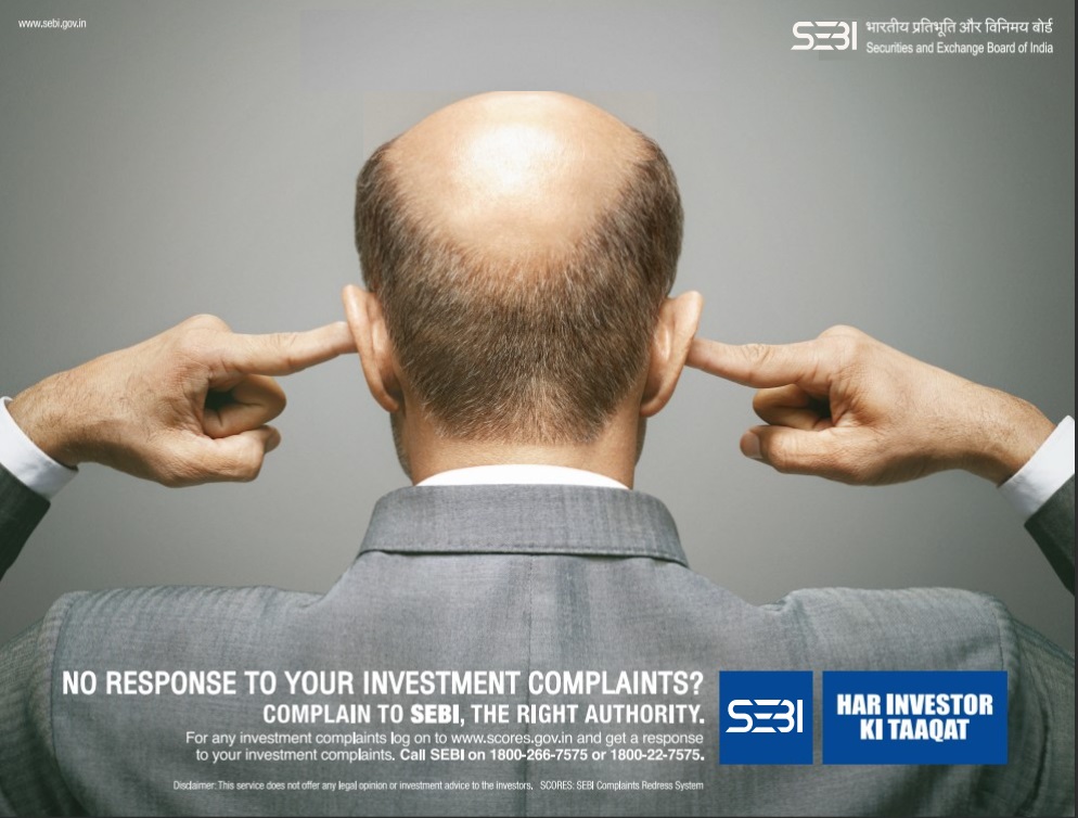 SEBI Complaints Redressal System called SCORES can be used to file investment complaints