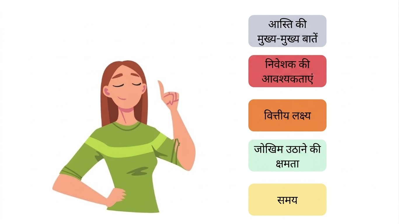 निवेश करने से पहले किन-किन बातों पर विचार करें